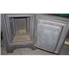 Image 2 : ***HEAVY*** VINTAGE/ ANTIQUE SAFE ON WHEELS (COMBINATION  FOUND)