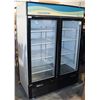 Image 1 : "COLD STATION" BLUE AIR TWO DOOR REACH IN RETAIL  ~TESTED, WORKING~