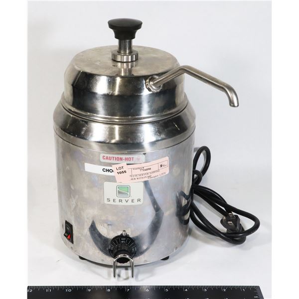 COMPLETE SERVER TOPPING WARMER WITH PUMP