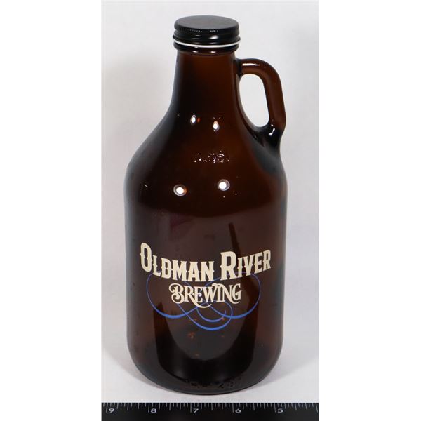 OLDMAN RIVER GROWLER GLASS MINI JUG
