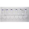 Image 1 : CASE OF 6 BOHEMIA ROYAL CRYSTAL WINE GLASSES