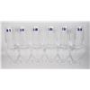 Image 1 : CASE OF 6 BOHEMIA ROYAL CRYSTAL WINE GLASSES