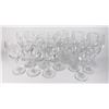 Image 1 : LOT OF 14 WINE GLASSES OF ASSORTED SIZES