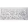 Image 1 : BUNDLE OF 6 WINE GLASSES ABOUT 8" TALL