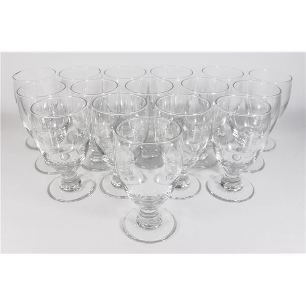 BUNDLE OF 16 CHALICES ABOUT 5" TALL