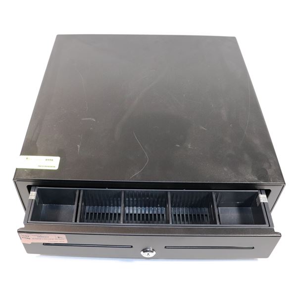 CASH DRAWER LIKE NEW, NO KEY, 16X16"