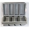 Image 1 : UNCLAIMED- LOT OF THREE CUTLERY ORGANIZERS