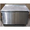Image 1 : TWO DOOR UNDERCOUNTER COOLER WITH STAINLESS TOP