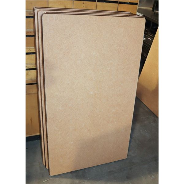 FIVE MATCHING RESTAURANT TABLE TOPS