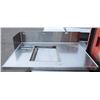 Image 1 : STAINLESS STEEL COUNTERTOP WITH SINK HOLES