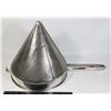 Image 1 : UNCLAIMED- STAINLESS STEEL CONE STRAINER