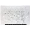 Image 1 : BOX OF 12 ASSORTED WINE GLASSES