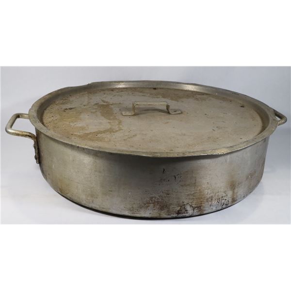 22" DIAMETER X 5.5" DEEP RESTAURANT STOCK POT