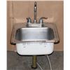 Image 1 : STAINLESS STEEL HAND WASH SINK WITH TAPS AND