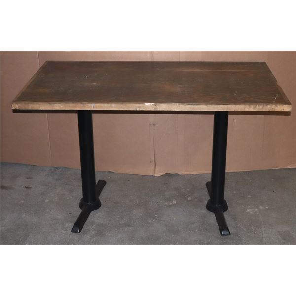 *BAILIFF SEIZURE* RECTANGLE RESTAURANT TABLE **MORE MATCHING TABLES LOTS 1558-1561**
