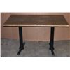 Image 1 : *BAILIFF SEIZURE* RECTANGLE RESTAURANT TABLE **MORE MATCHING TABLES LOTS 1558-1561**
