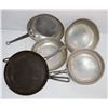 Image 1 : BOX OF ASSORTED RESTAURANT FRYING PANS