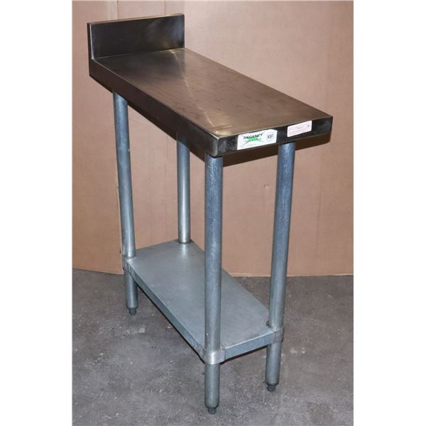 *BAILIFF SEIZURE* SMALL STAINLESS STEEL TABLE