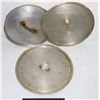 Image 1 : THEE LARGE POT LIDS