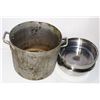 Image 1 : THEE COOKING POTS, TWO NO HANDLES