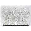 Image 1 : BOX OF 12 WINE GLASSES