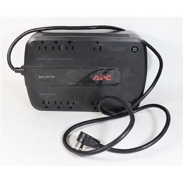 APC BATTERY BACKUP MOD. BE450G TESTED WORKING