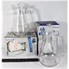 Image 1 : TWO 1300ML GLASS JUGS