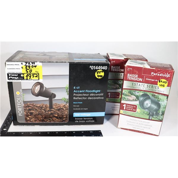 PORTFOLIO LANDSCAPE 6CT ACCENT FLOODLIGHT SOLD W/
