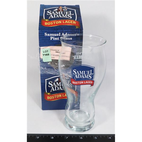 SAMUEL ADAMS BOSTON LAGER PINT GLASS