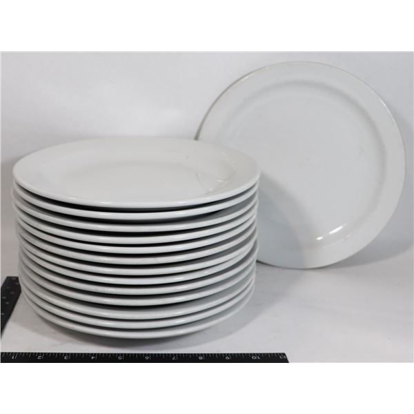 STACK OF 10" RESTAURANT PLATES