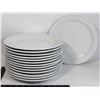 Image 1 : STACK OF 10" RESTAURANT PLATES