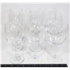 Image 1 : MILK CRATE OF WINE GLASSES