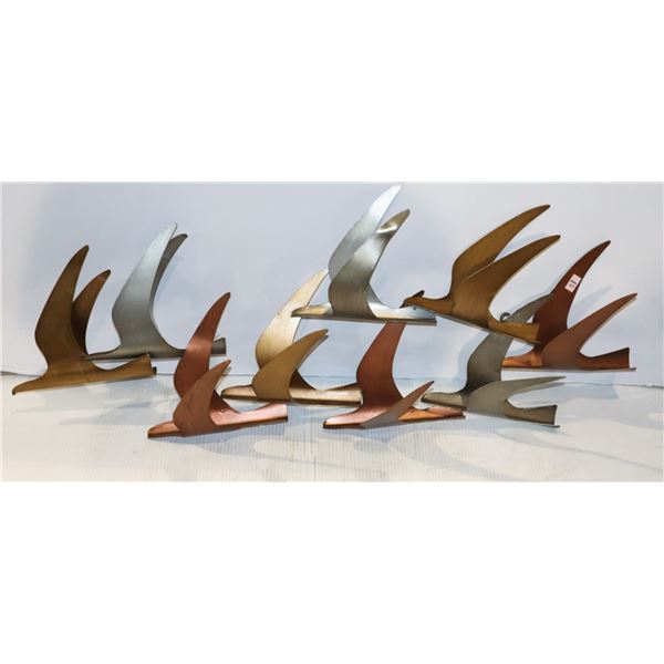 *BAILIFF SEIZURE* METAL BIRDS WALL ART