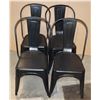Image 1 : *BAILIFF SEIZURE* STACK OF 4 RESTAURANT CHAIRS