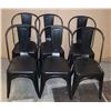 Image 1 : *BAILIFF SEIZURE* STACK OF 6 RESTAURANT CHAIRS