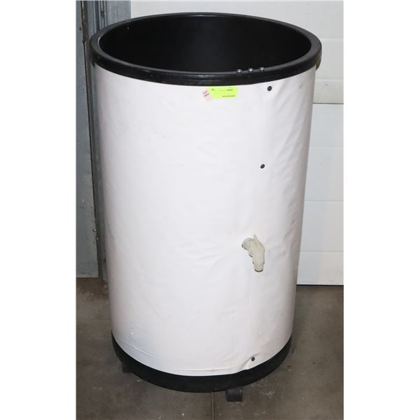 ROLLING CYLINDRICAL BEVERAGE DISPLAY (FOR USE WITH