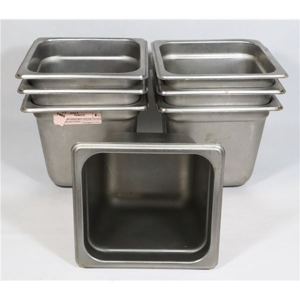 *BAILIFF SEIZURE* LOT OF 1/6 SIZE STAINLESS STEEL