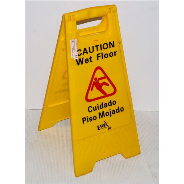 *BAILIFF SEIZURE* WET FLOOR SIGN