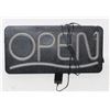 Image 1 : *BAILIFF SEIZURE* OPEN SIGN (23" X 11")