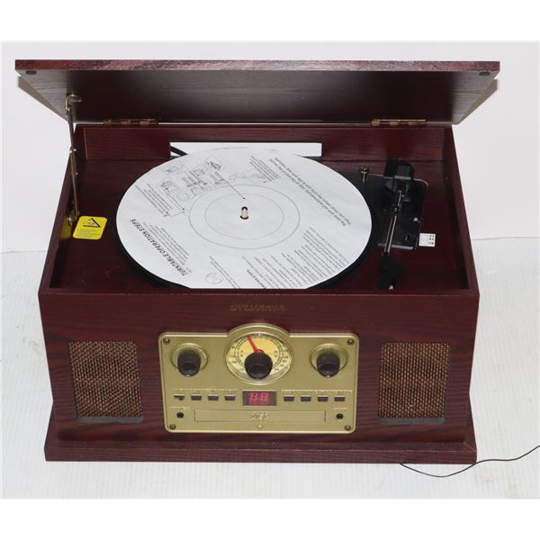 *BAILIFF SEIZURE*SYLVANIA NOSTALGIA 5 IN 1 RADIO