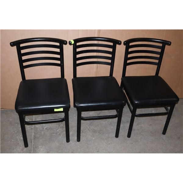 THREE MATCHING VERY GOOD CONDITION CHAIRS