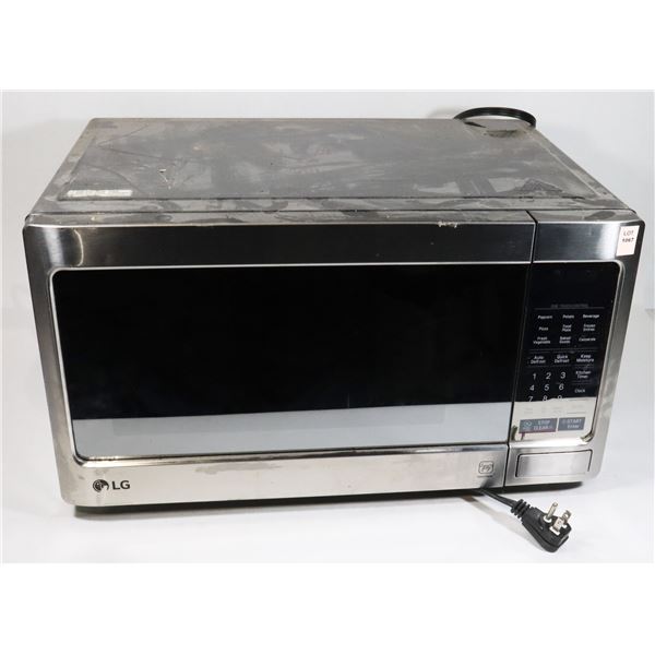 *FOR PARTS OR REPAIR* LG 1000W MICROWAVE MODEL LMC1195ST