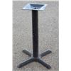 Image 1 : BLACK METAL TABLE BASE APPROX 28" TALL