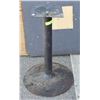 Image 1 : BLACK METAL TABLE BASE APPROX 28" TALL