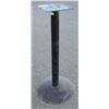 Image 1 : BLACK METAL TABLE BASE APPROX 44" TALL
