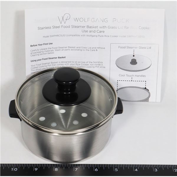 NEW WOLFGANG PUCK PORTABLE COOKER STEAMER