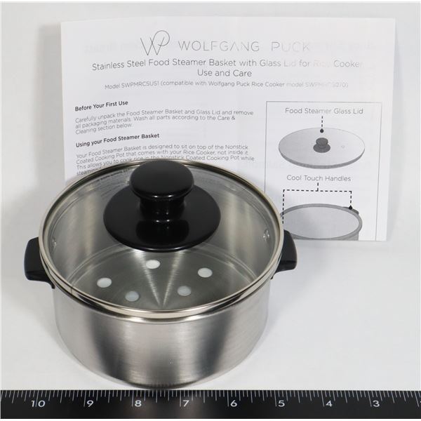 NEW WOLFGANG PUCK PORTABLE COOKER STEAMER