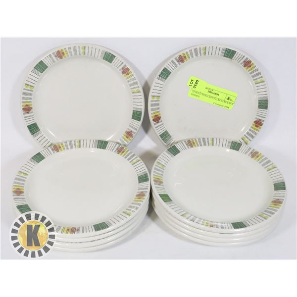 10 MATCHING ROUND RESTAURANT DISHES