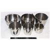 Image 1 : LOT OF VARIOUS SIZE STAINLESS STEEL