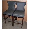 Image 1 : TWO MATCHING BAR HEIGHT CHAIRS